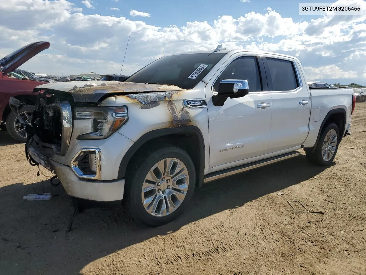 2021 GMC Sierra K1500 Denali VIN: 3GTU9FET2MG206466 Lot: 61509694