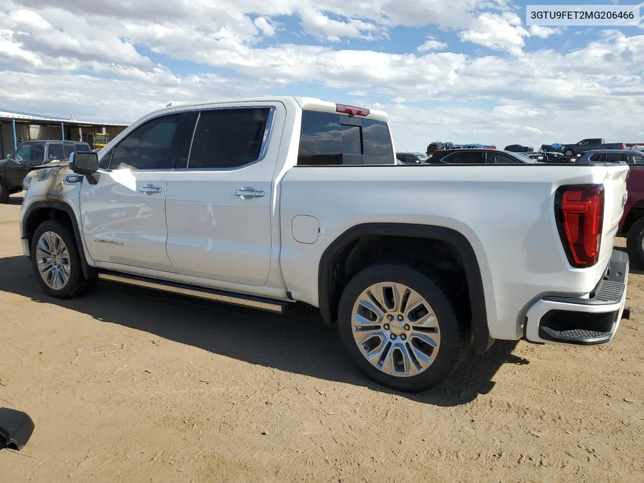 2021 GMC Sierra K1500 Denali VIN: 3GTU9FET2MG206466 Lot: 61509694