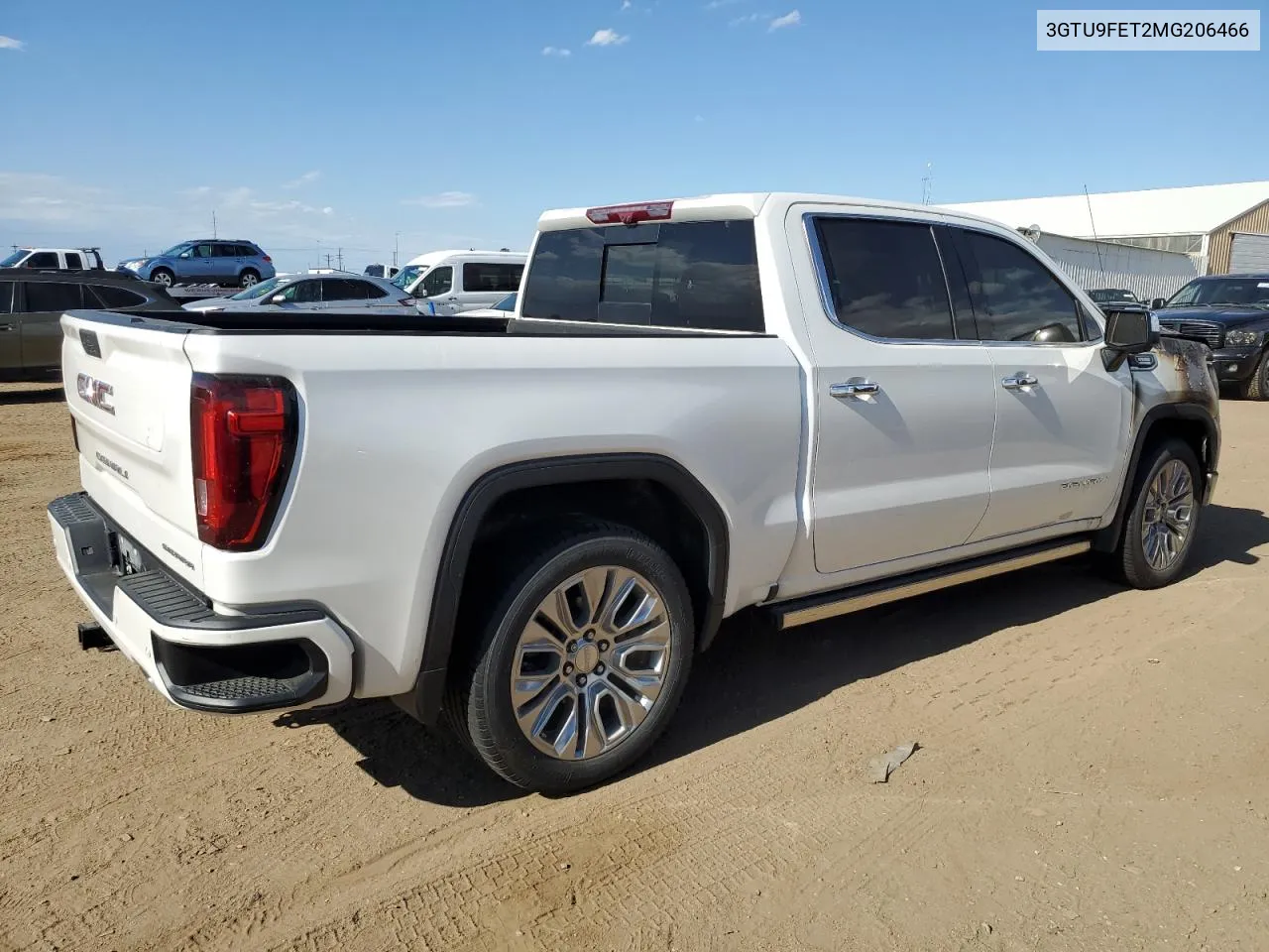 2021 GMC Sierra K1500 Denali VIN: 3GTU9FET2MG206466 Lot: 61509694