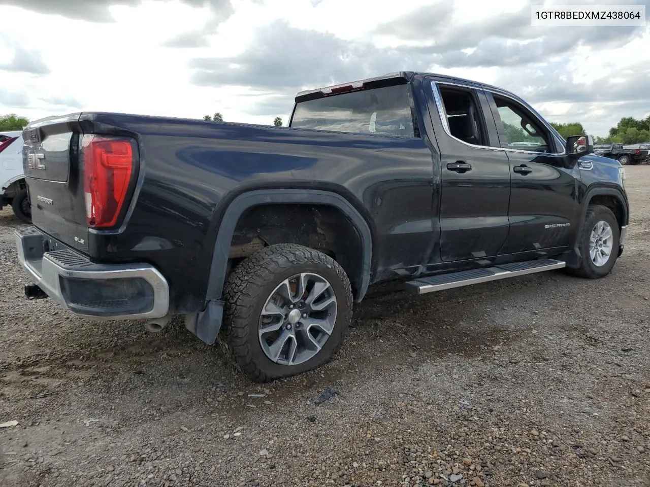 2021 GMC Sierra C1500 Sle VIN: 1GTR8BEDXMZ438064 Lot: 61897554