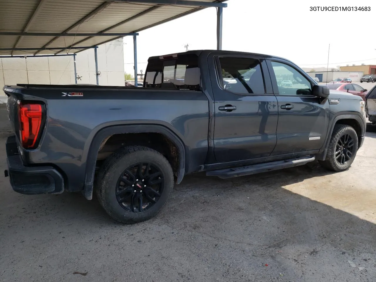 2021 GMC Sierra K1500 Elevation VIN: 3GTU9CED1MG134683 Lot: 62275034