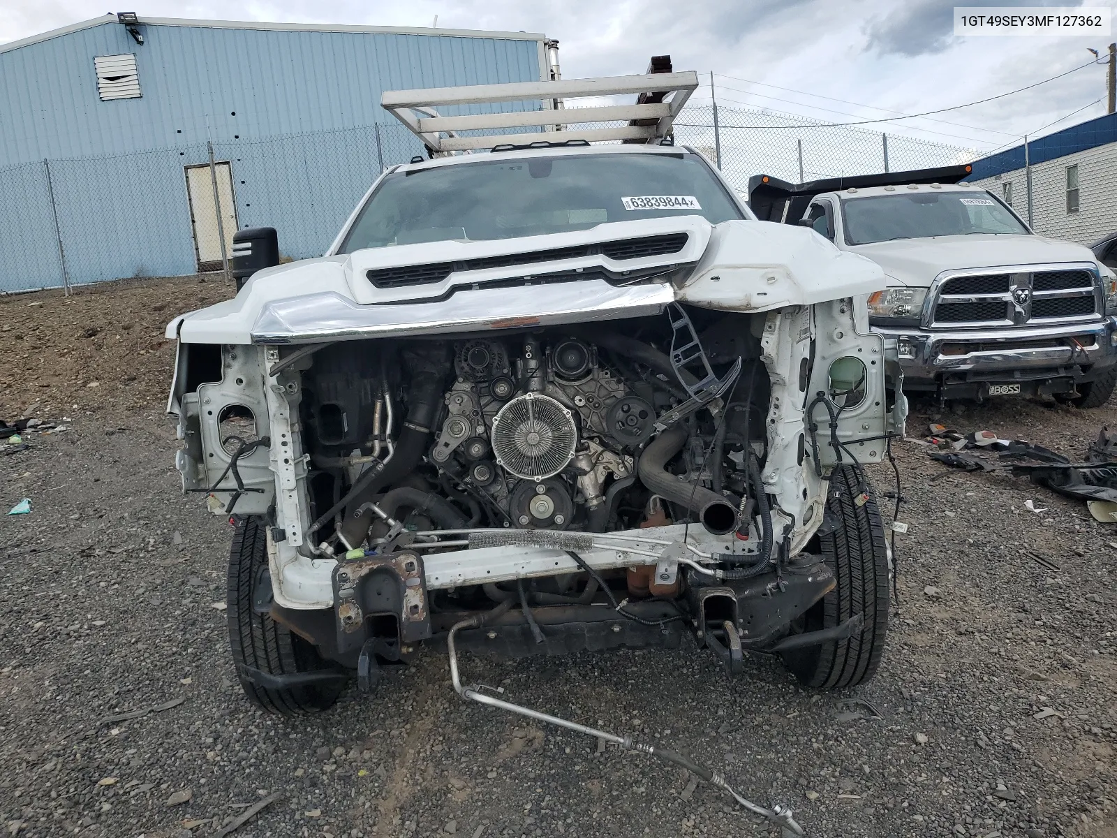 2021 GMC Sierra K3500 VIN: 1GT49SEY3MF127362 Lot: 63839844