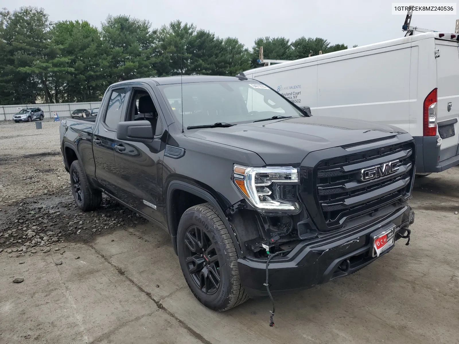 2021 GMC Sierra K1500 Elevation VIN: 1GTR9CEK8MZ240536 Lot: 64012084