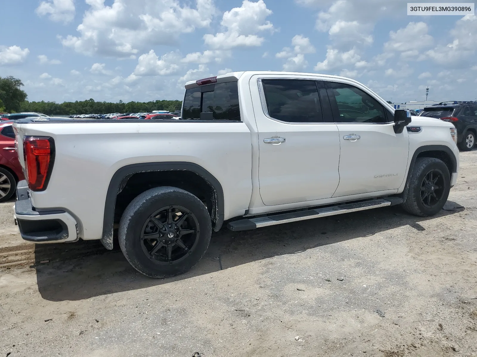 2021 GMC Sierra K1500 Denali VIN: 3GTU9FEL3MG390896 Lot: 64169324