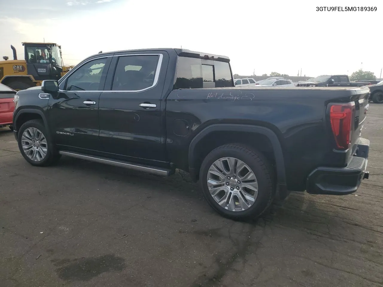 2021 GMC Sierra K1500 Denali VIN: 3GTU9FEL5MG189369 Lot: 65028314