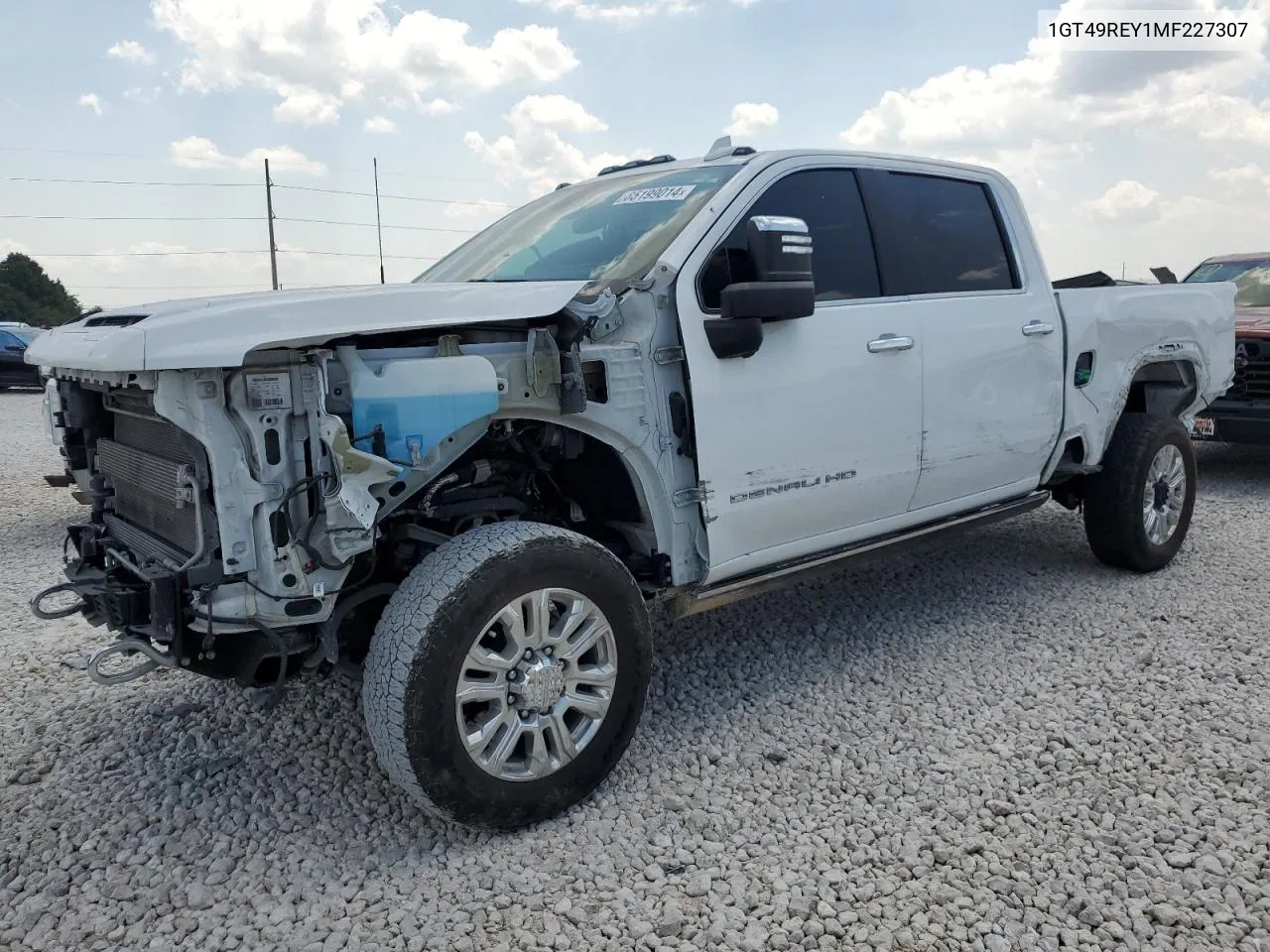 2021 GMC Sierra K2500 Denali VIN: 1GT49REY1MF227307 Lot: 65199014