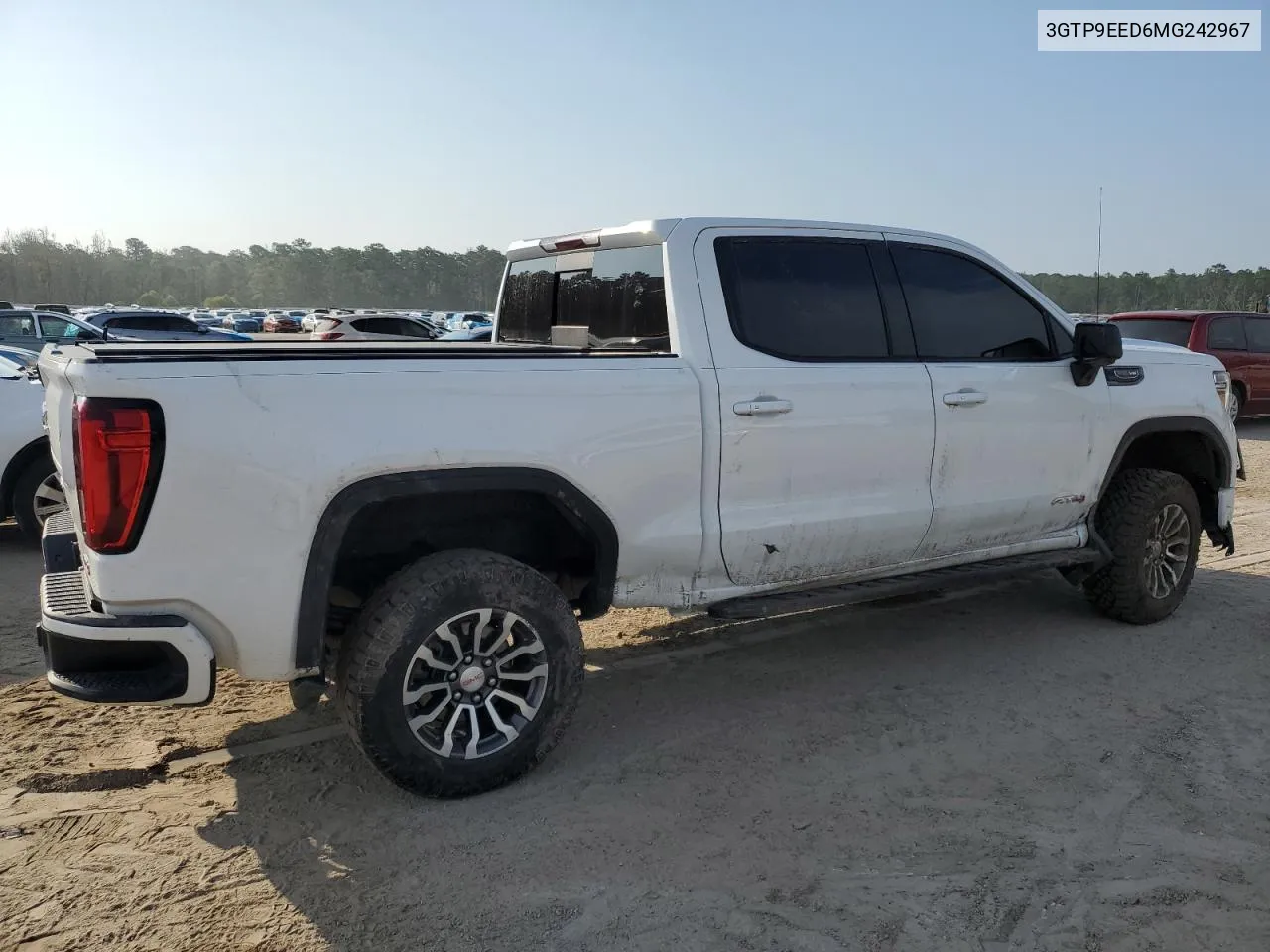 2021 GMC Sierra K1500 At4 VIN: 3GTP9EED6MG242967 Lot: 65346224