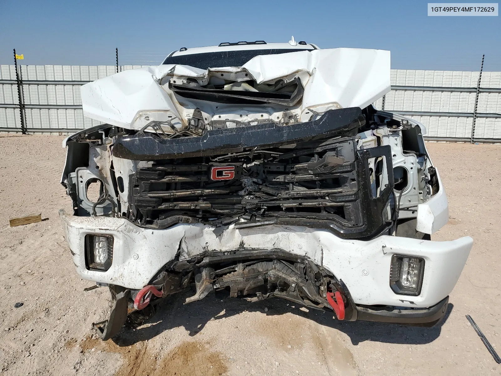 2021 GMC Sierra K2500 At4 VIN: 1GT49PEY4MF172629 Lot: 66138254