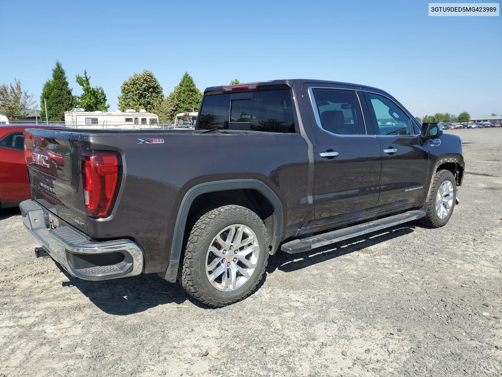 2021 GMC Sierra K1500 Slt VIN: 3GTU9DED5MG423989 Lot: 66211564