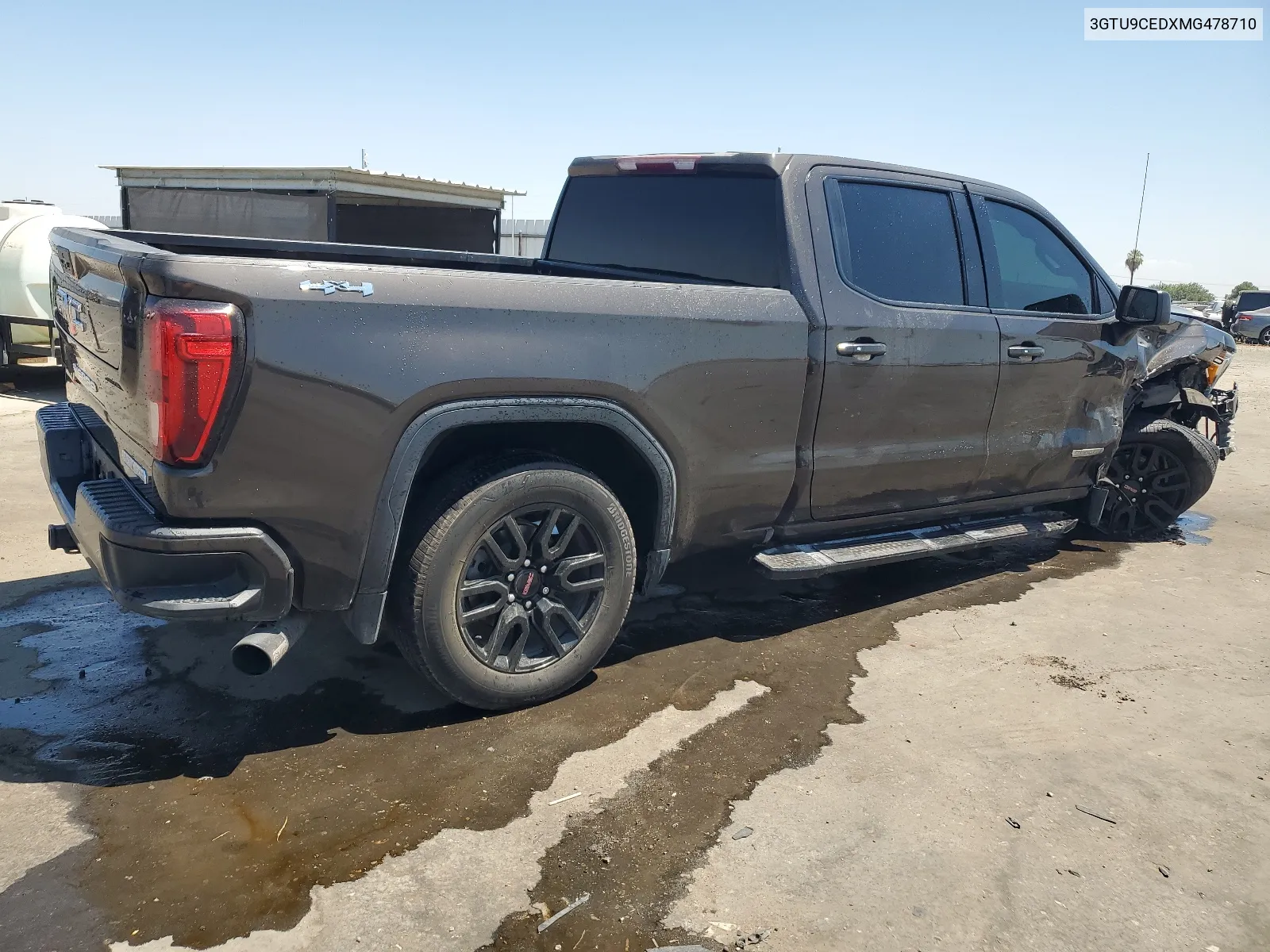 2021 GMC Sierra K1500 Elevation VIN: 3GTU9CEDXMG478710 Lot: 66232604