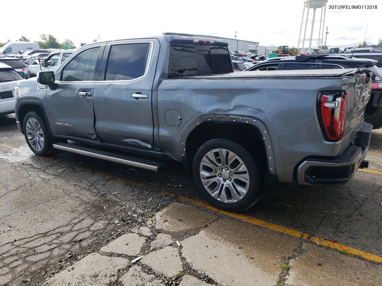 2021 GMC Sierra K1500 Denali VIN: 3GTU9FEL9MG112018 Lot: 67399344