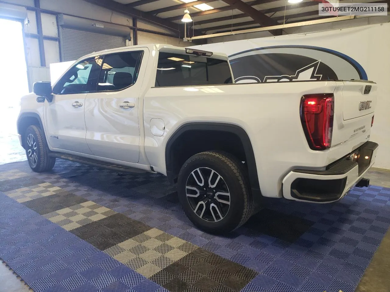 2021 GMC Sierra K1500 At4 VIN: 3GTU9EET2MG211158 Lot: 67677734