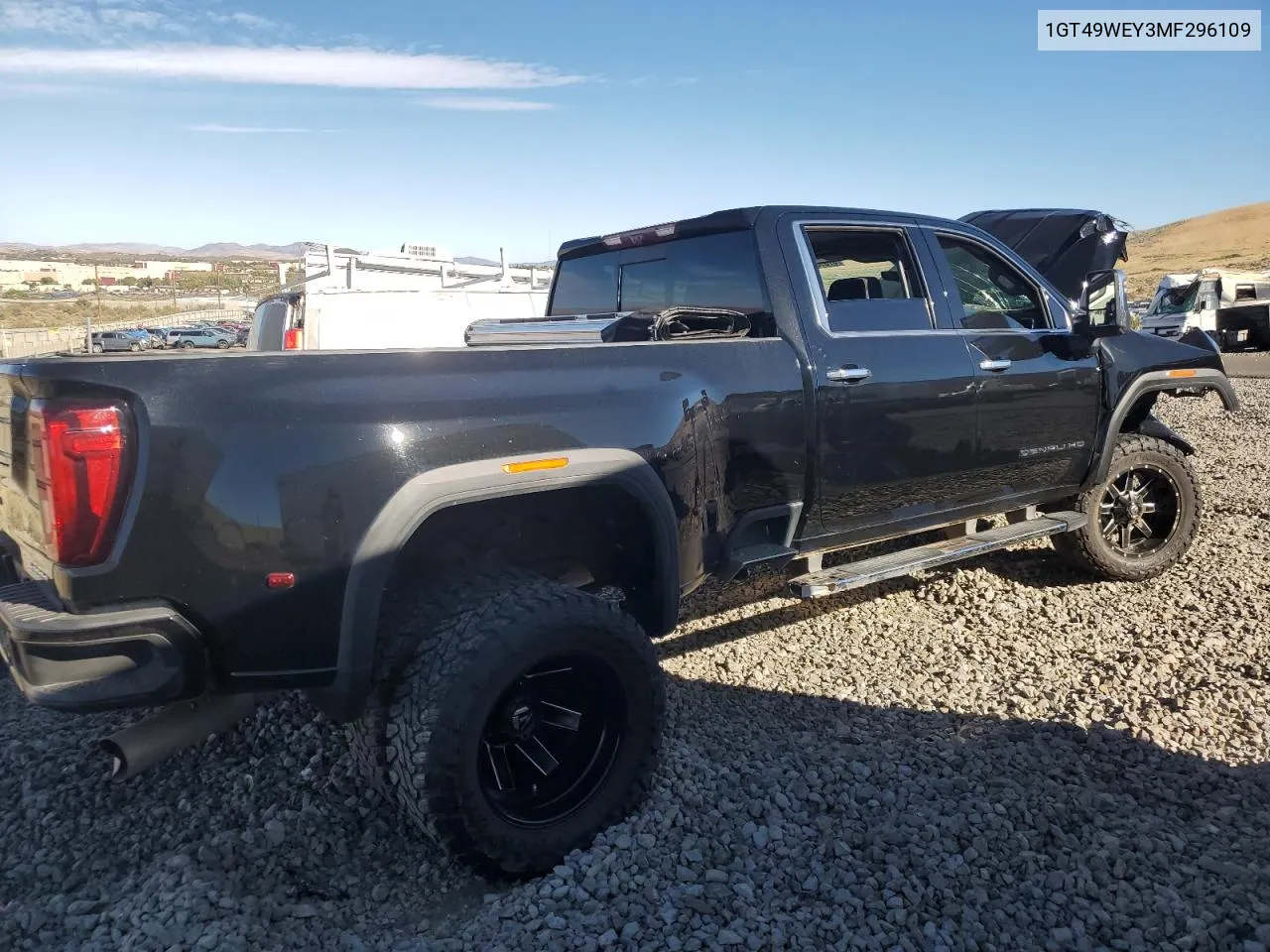 1GT49WEY3MF296109 2021 GMC Sierra K3500 Denali