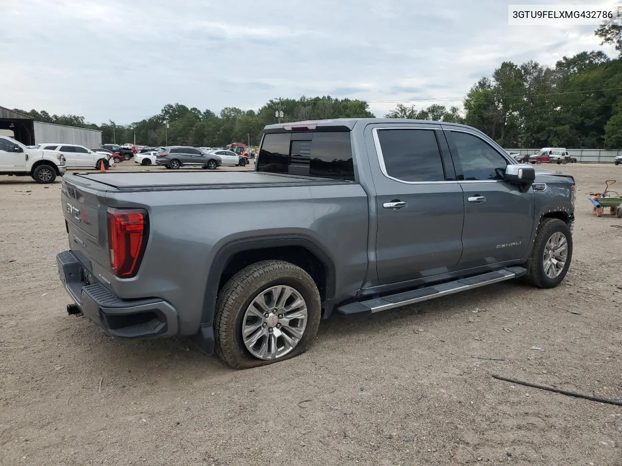 3GTU9FELXMG432786 2021 GMC Sierra K1500 Denali