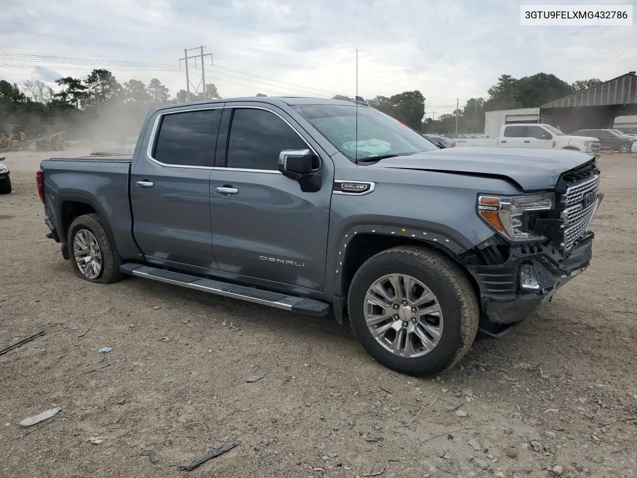 2021 GMC Sierra K1500 Denali VIN: 3GTU9FELXMG432786 Lot: 67926904