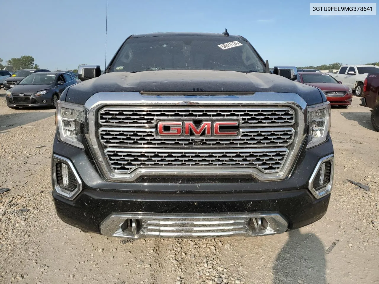 2021 GMC Sierra K1500 Denali VIN: 3GTU9FEL9MG378641 Lot: 68014724