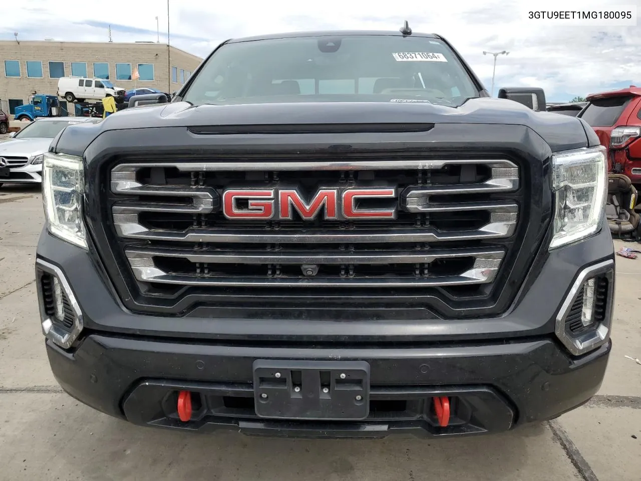 2021 GMC Sierra K1500 At4 VIN: 3GTU9EET1MG180095 Lot: 68371064