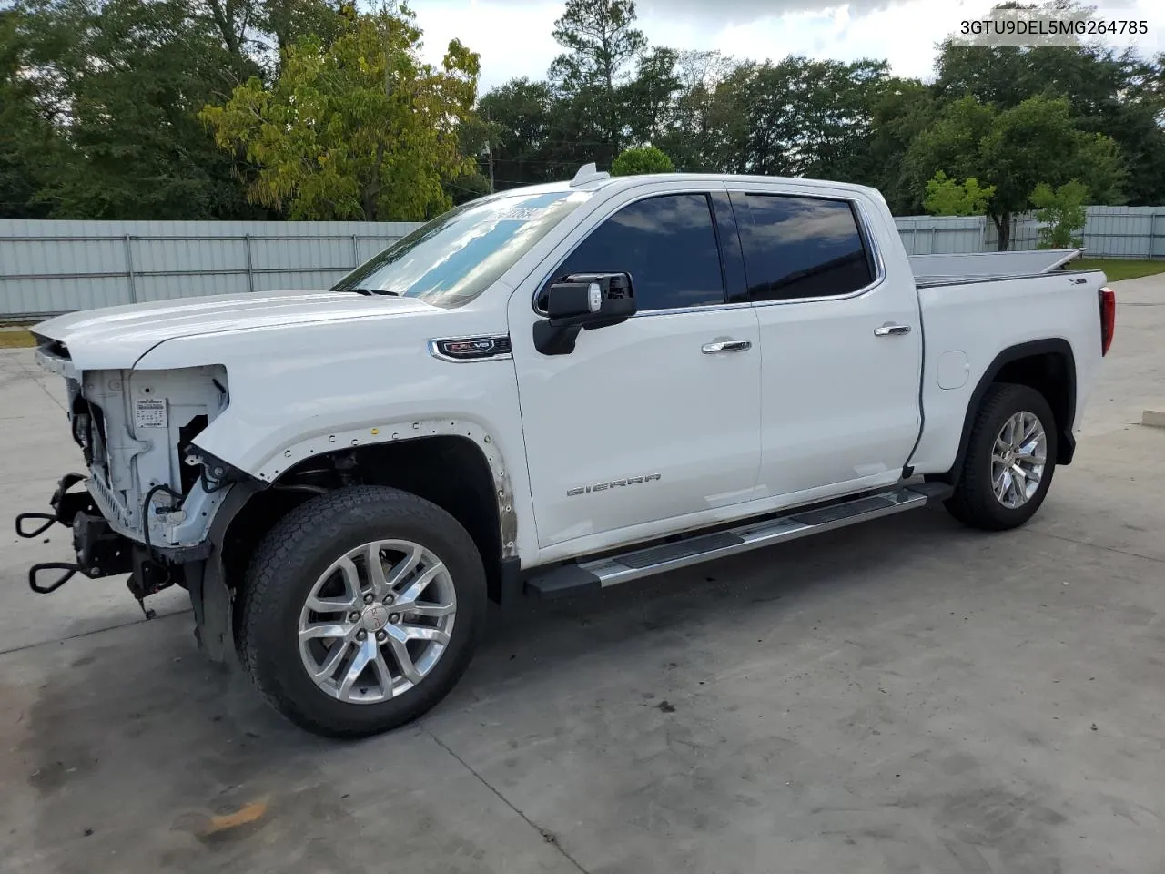 2021 GMC Sierra K1500 Slt VIN: 3GTU9DEL5MG264785 Lot: 68422634