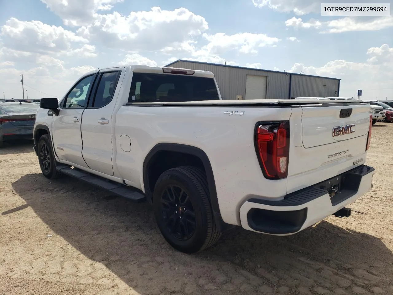 1GTR9CED7MZ299594 2021 GMC Sierra K1500 Elevation