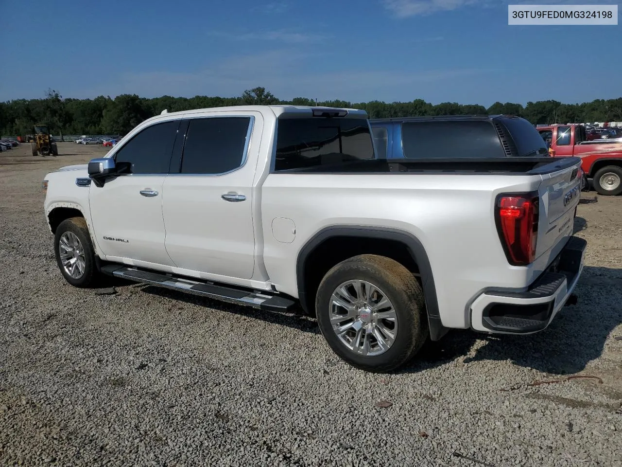 2021 GMC Sierra K1500 Denali VIN: 3GTU9FED0MG324198 Lot: 68478884