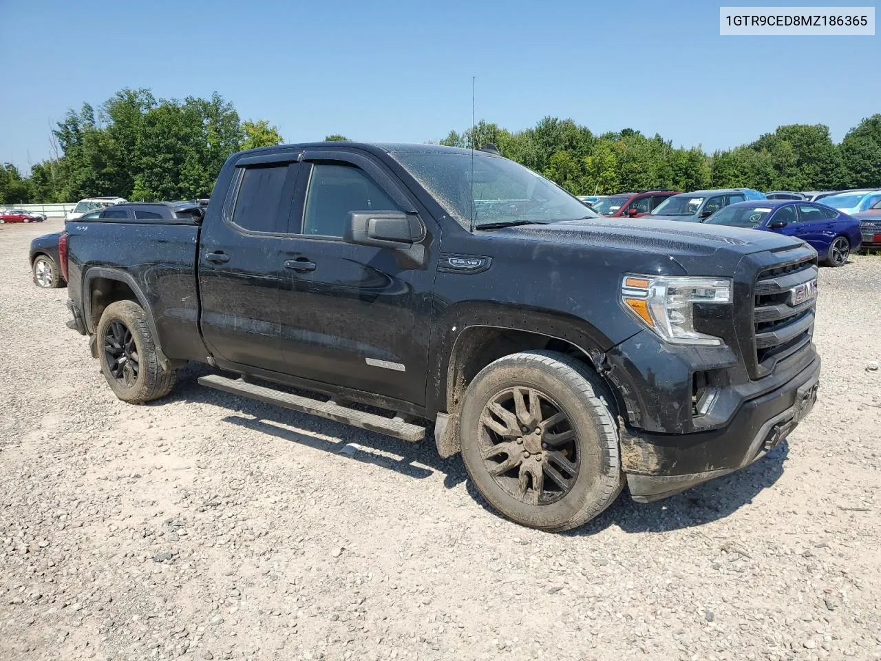 2021 GMC Sierra K1500 Elevation VIN: 1GTR9CED8MZ186365 Lot: 68676294