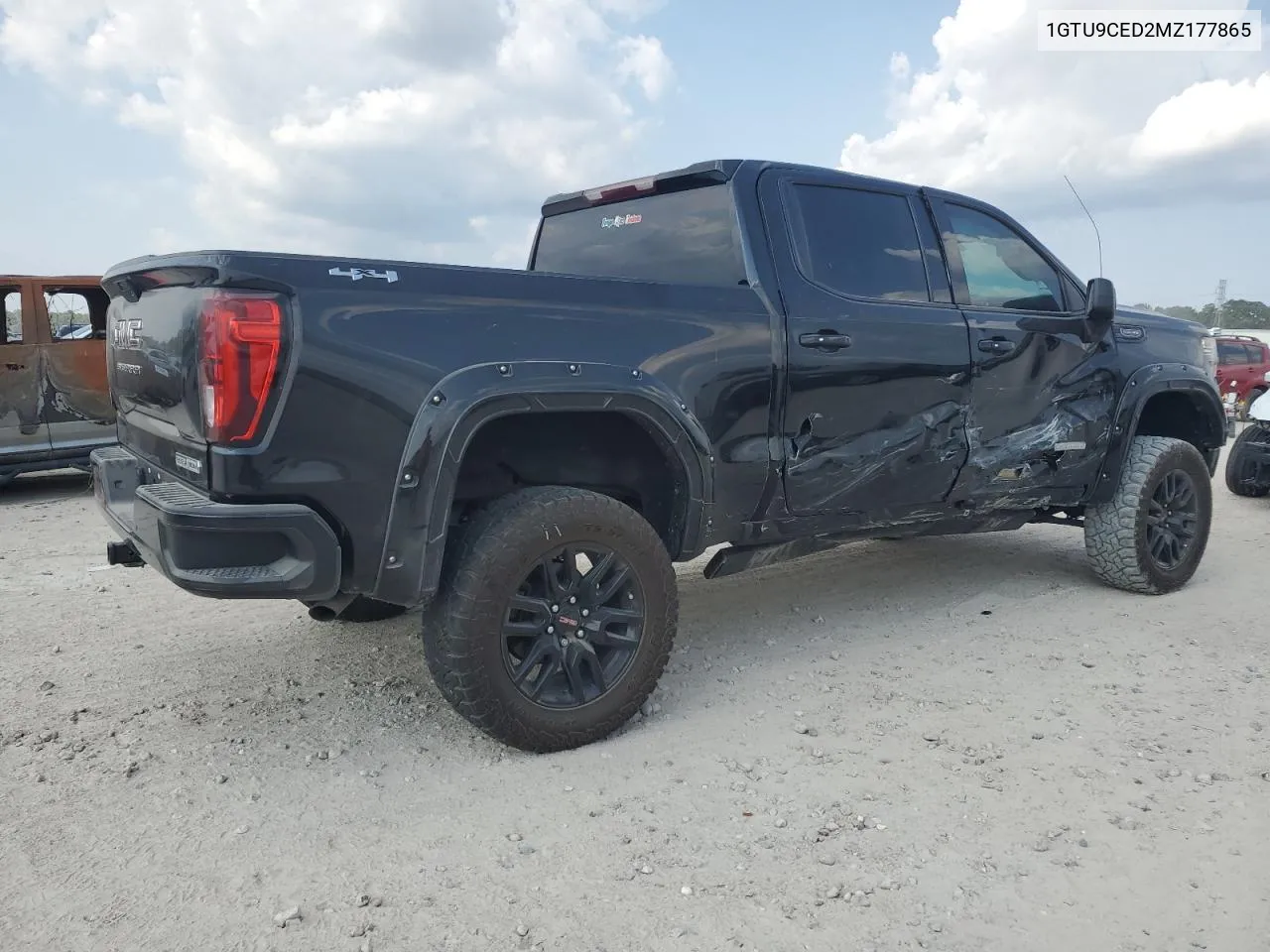 2021 GMC Sierra K1500 Elevation VIN: 1GTU9CED2MZ177865 Lot: 68720804