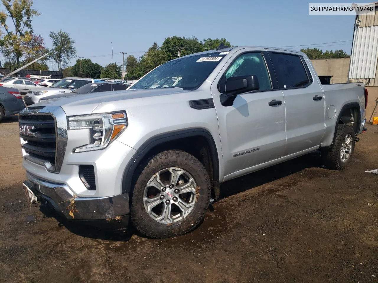 3GTP9AEHXMG119748 2021 GMC Sierra K1500