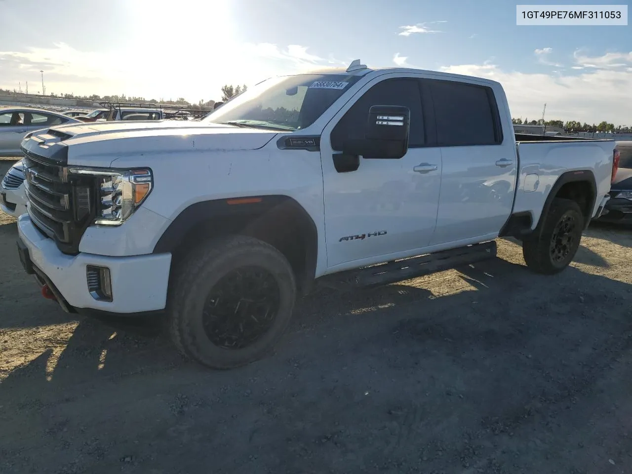 2021 GMC Sierra K2500 At4 VIN: 1GT49PE76MF311053 Lot: 68830764