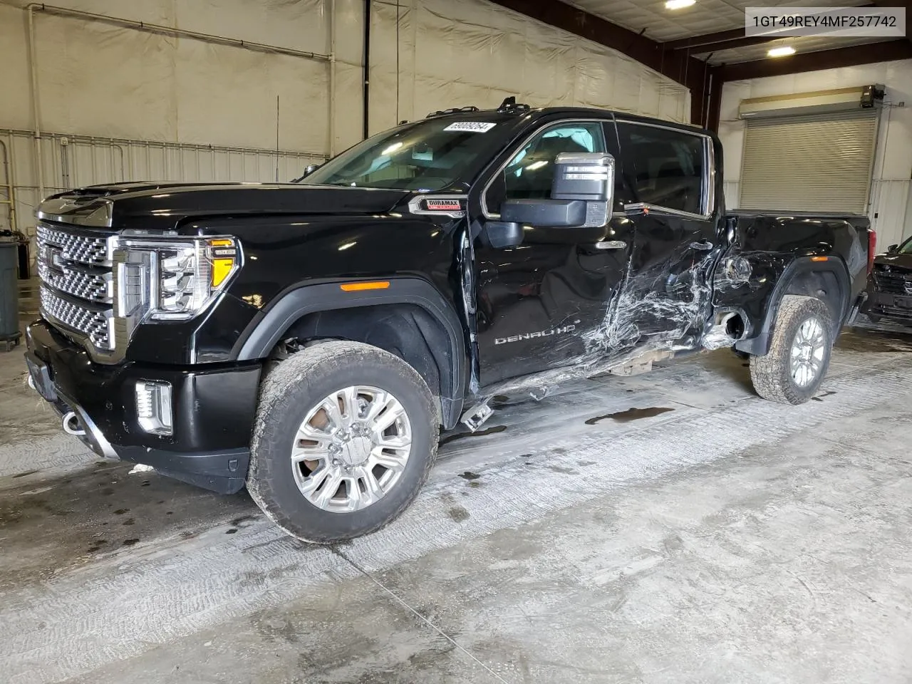 2021 GMC Sierra K2500 Denali VIN: 1GT49REY4MF257742 Lot: 69009264