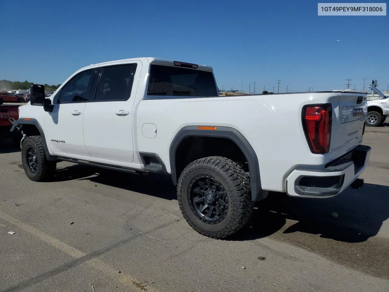 2021 GMC Sierra K2500 At4 VIN: 1GT49PEY9MF318006 Lot: 69109994