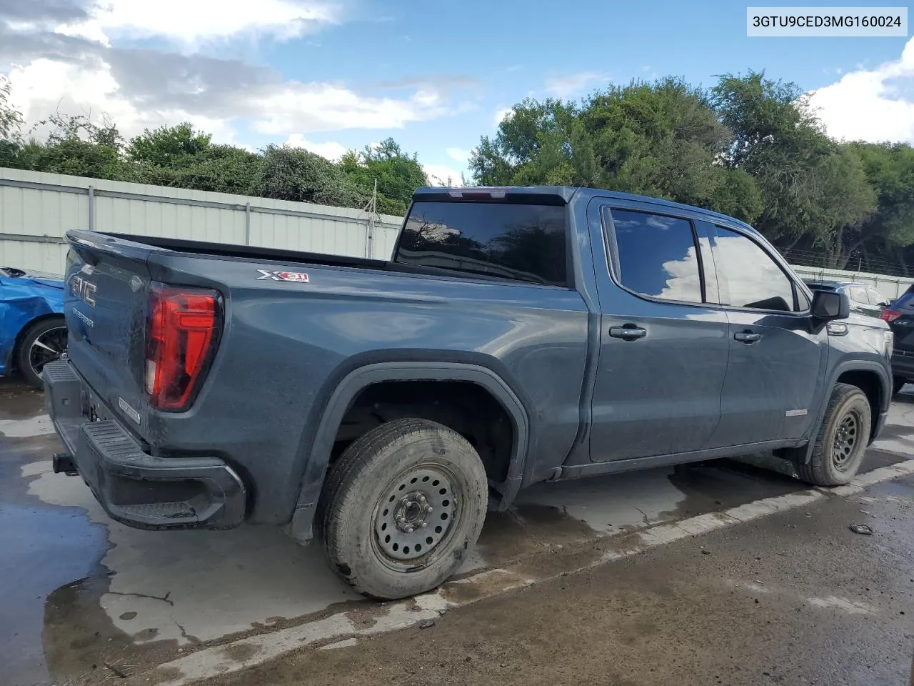 3GTU9CED3MG160024 2021 GMC Sierra K1500 Elevation