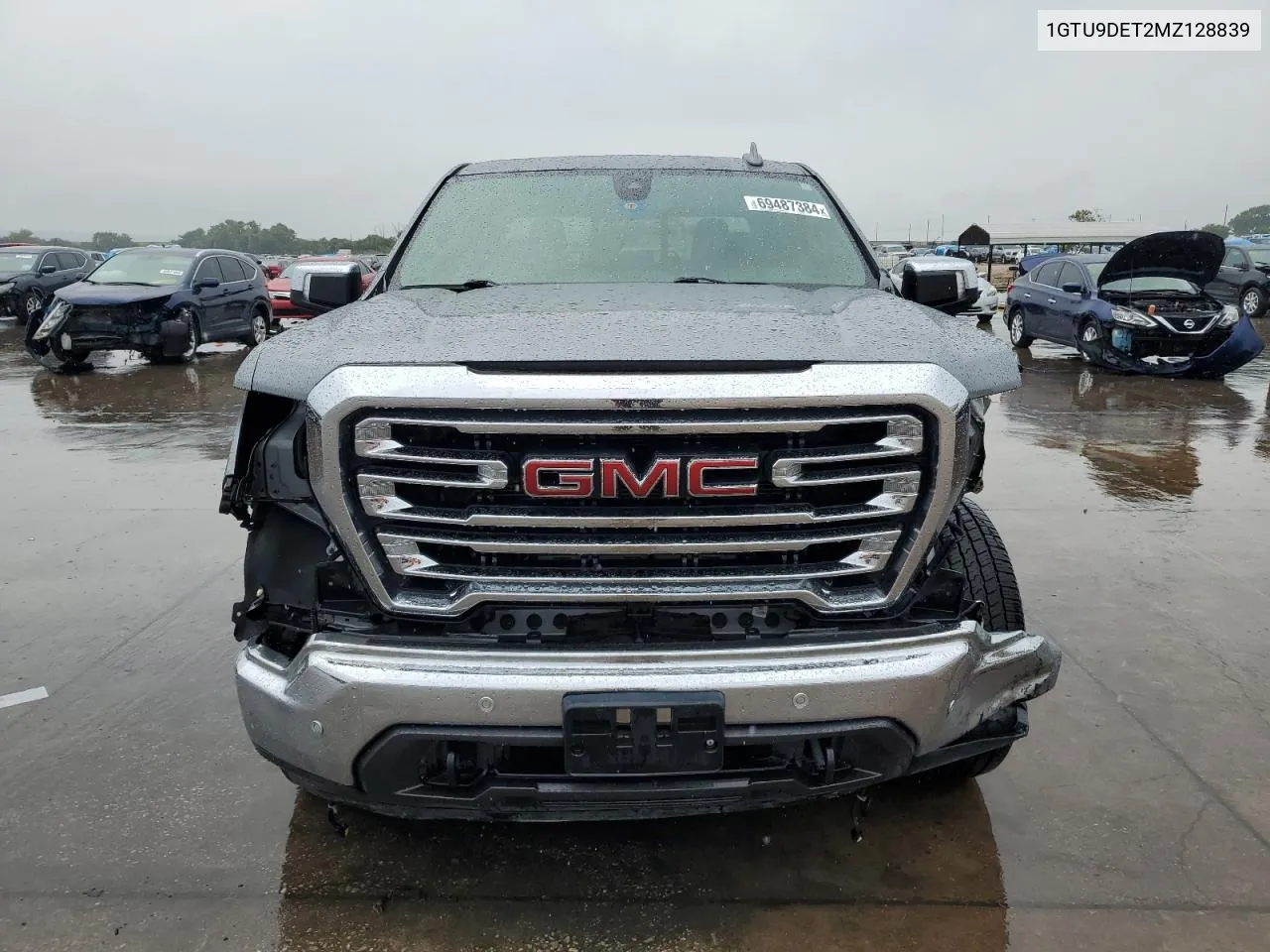 2021 GMC Sierra K1500 Slt VIN: 1GTU9DET2MZ128839 Lot: 69487384