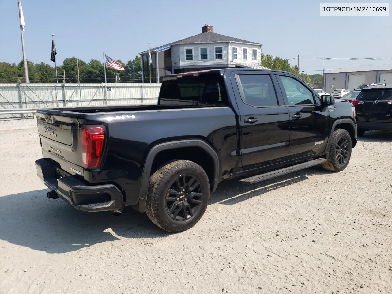 2021 GMC Sierra K1500 Elevation VIN: 1GTP9GEK1MZ410699 Lot: 69913004