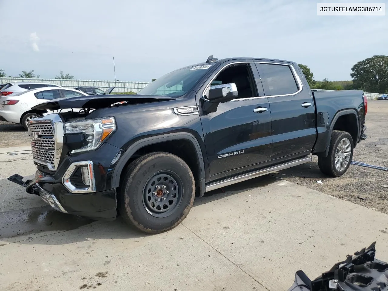 2021 GMC Sierra K1500 Denali VIN: 3GTU9FEL6MG386714 Lot: 70061224