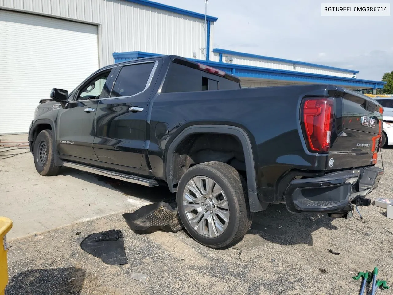 2021 GMC Sierra K1500 Denali VIN: 3GTU9FEL6MG386714 Lot: 70061224