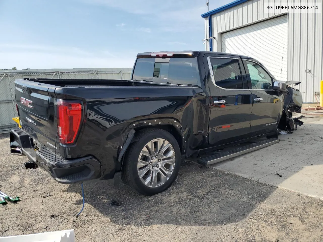 2021 GMC Sierra K1500 Denali VIN: 3GTU9FEL6MG386714 Lot: 70061224