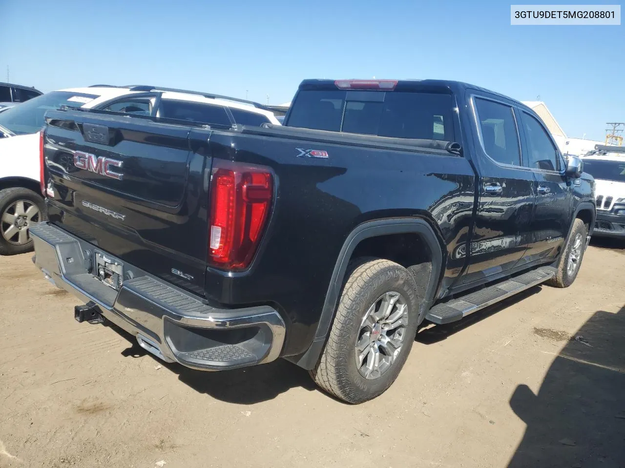 2021 GMC Sierra K1500 Slt VIN: 3GTU9DET5MG208801 Lot: 70263654