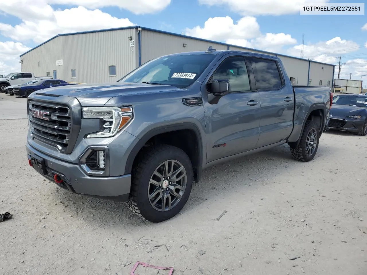 2021 GMC Sierra K1500 At4 VIN: 1GTP9EEL5MZ272551 Lot: 70383874