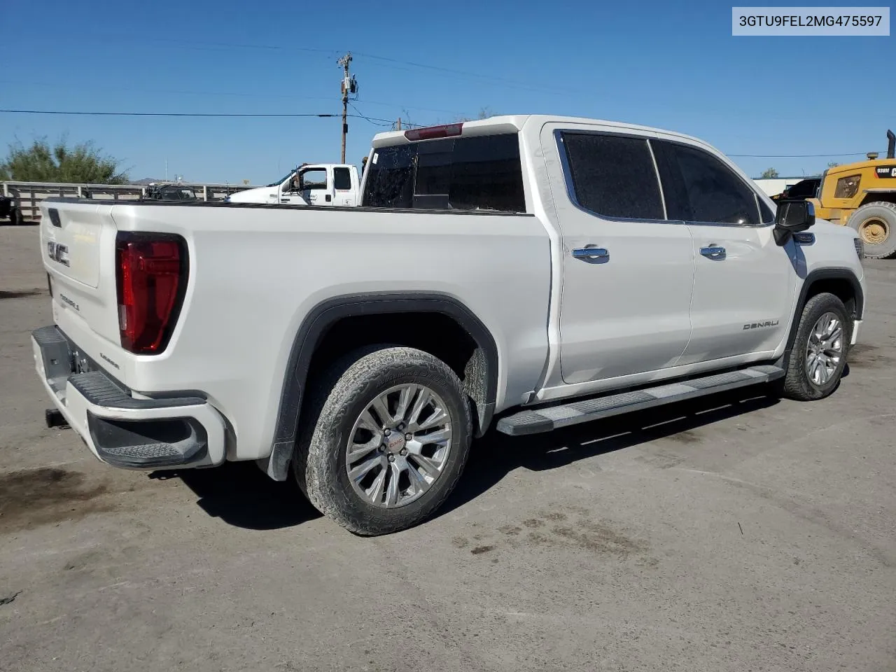 2021 GMC Sierra K1500 Denali VIN: 3GTU9FEL2MG475597 Lot: 70700284