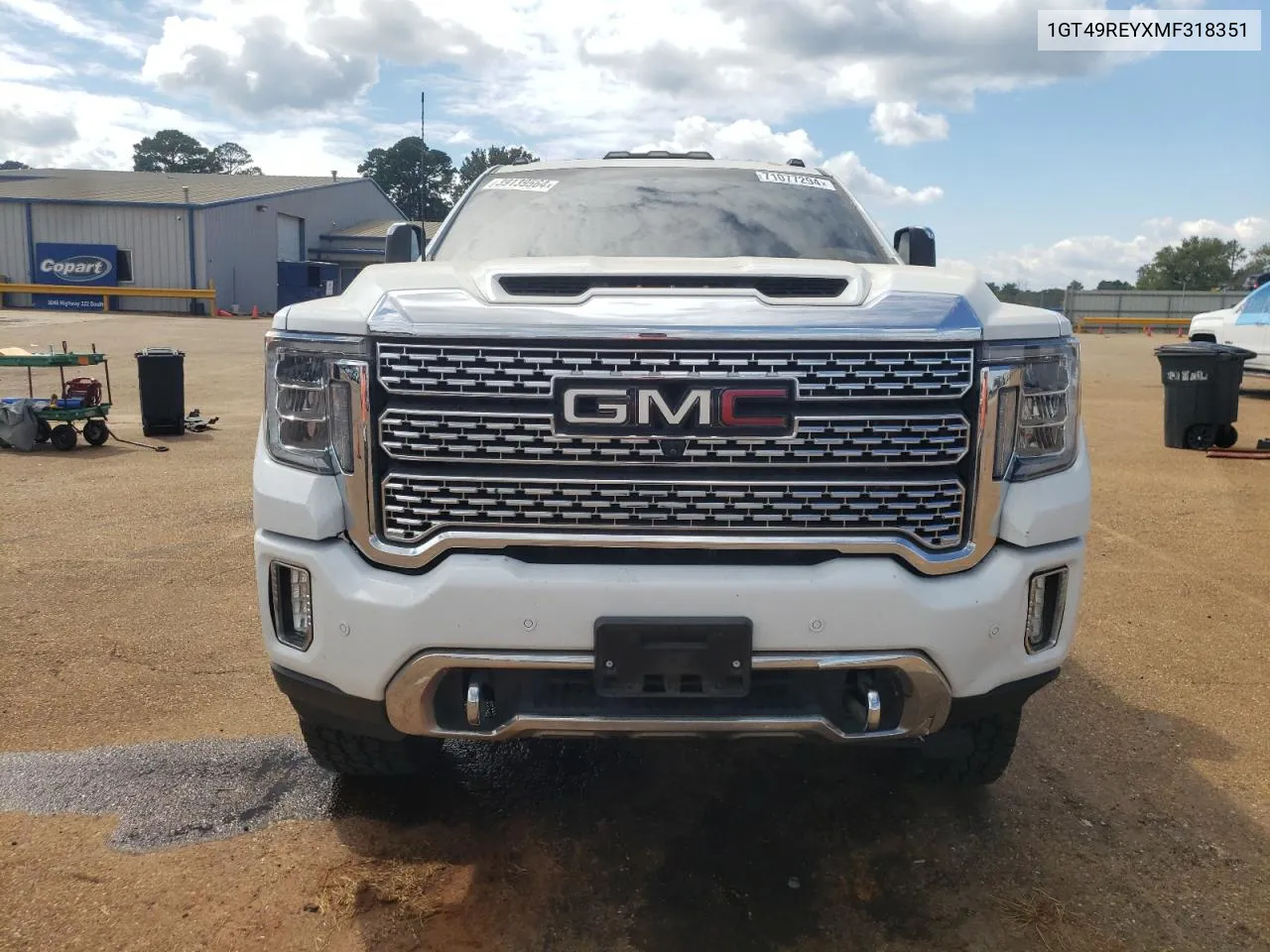 2021 GMC Sierra K2500 Denali VIN: 1GT49REYXMF318351 Lot: 71077294