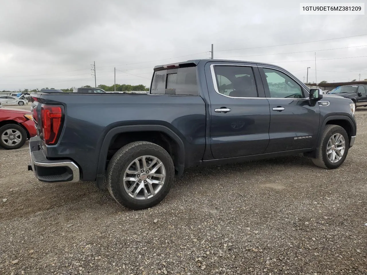 1GTU9DET6MZ381209 2021 GMC Sierra K1500 Slt