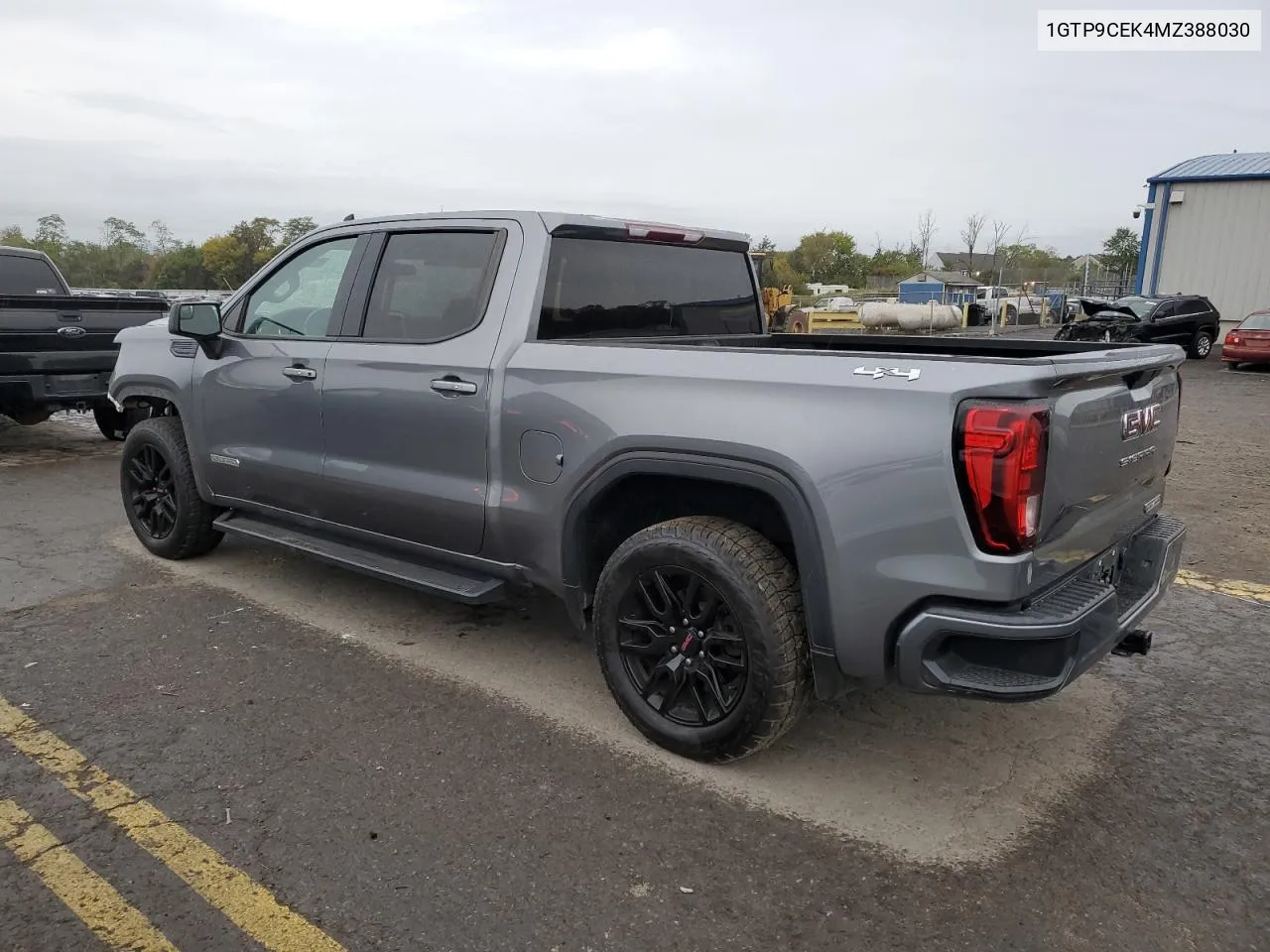 2021 GMC Sierra K1500 Elevation VIN: 1GTP9CEK4MZ388030 Lot: 71370434