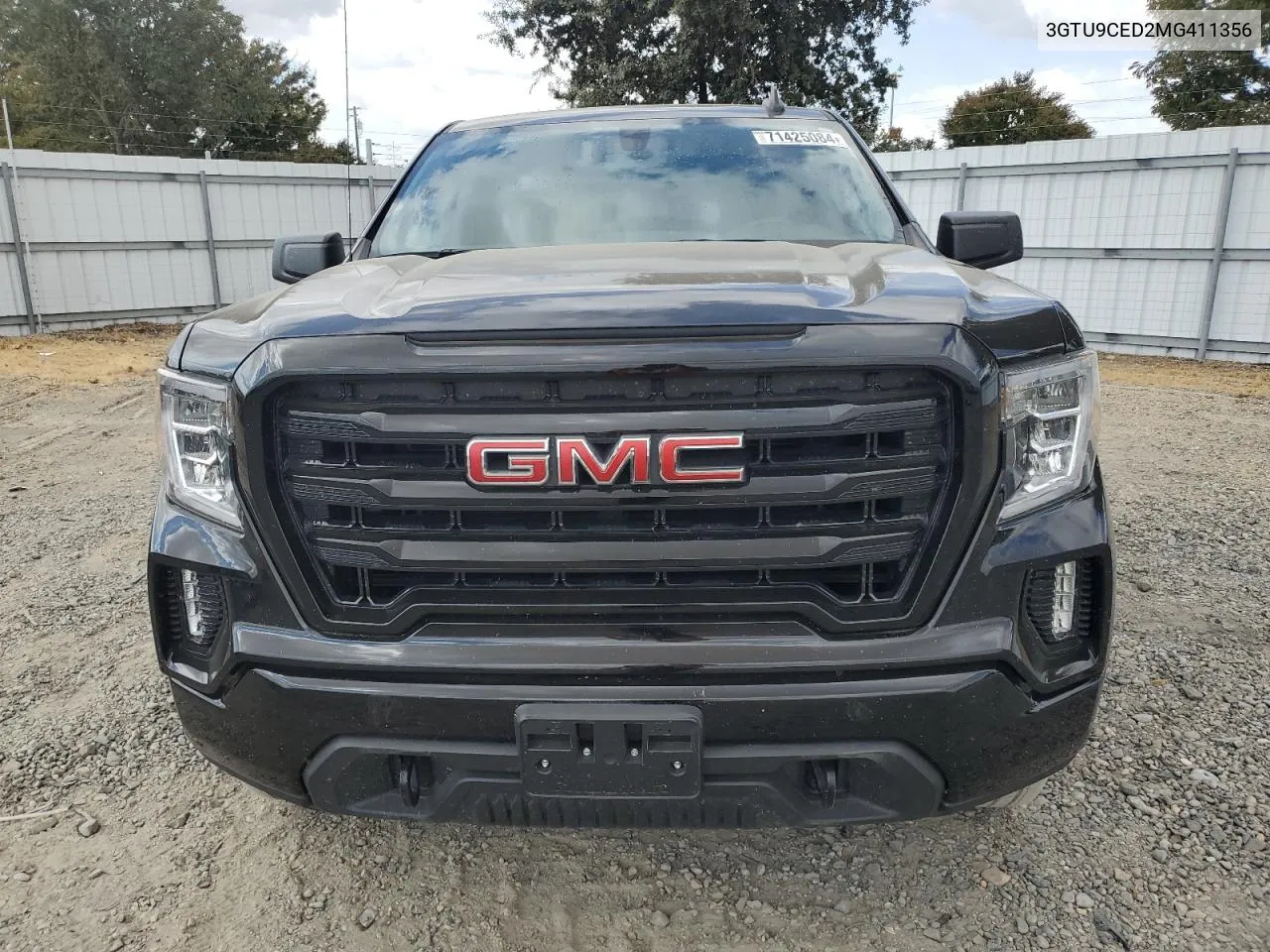 2021 GMC Sierra K1500 Elevation VIN: 3GTU9CED2MG411356 Lot: 71425084