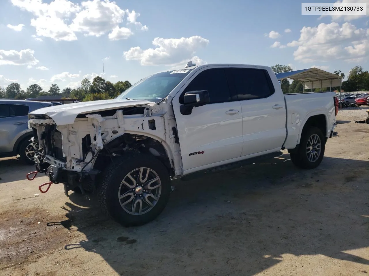 2021 GMC Sierra K1500 At4 VIN: 1GTP9EEL3MZ130733 Lot: 71433294