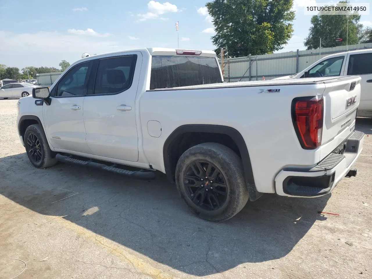 2021 GMC Sierra K1500 Elevation VIN: 1GTU9CET8MZ414950 Lot: 71592644