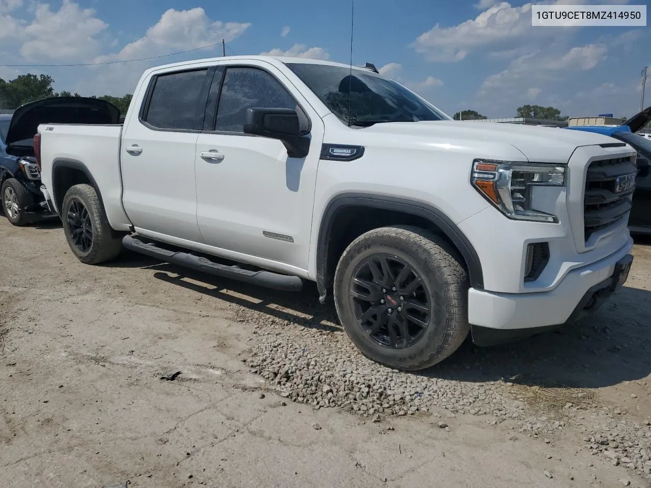 2021 GMC Sierra K1500 Elevation VIN: 1GTU9CET8MZ414950 Lot: 71592644