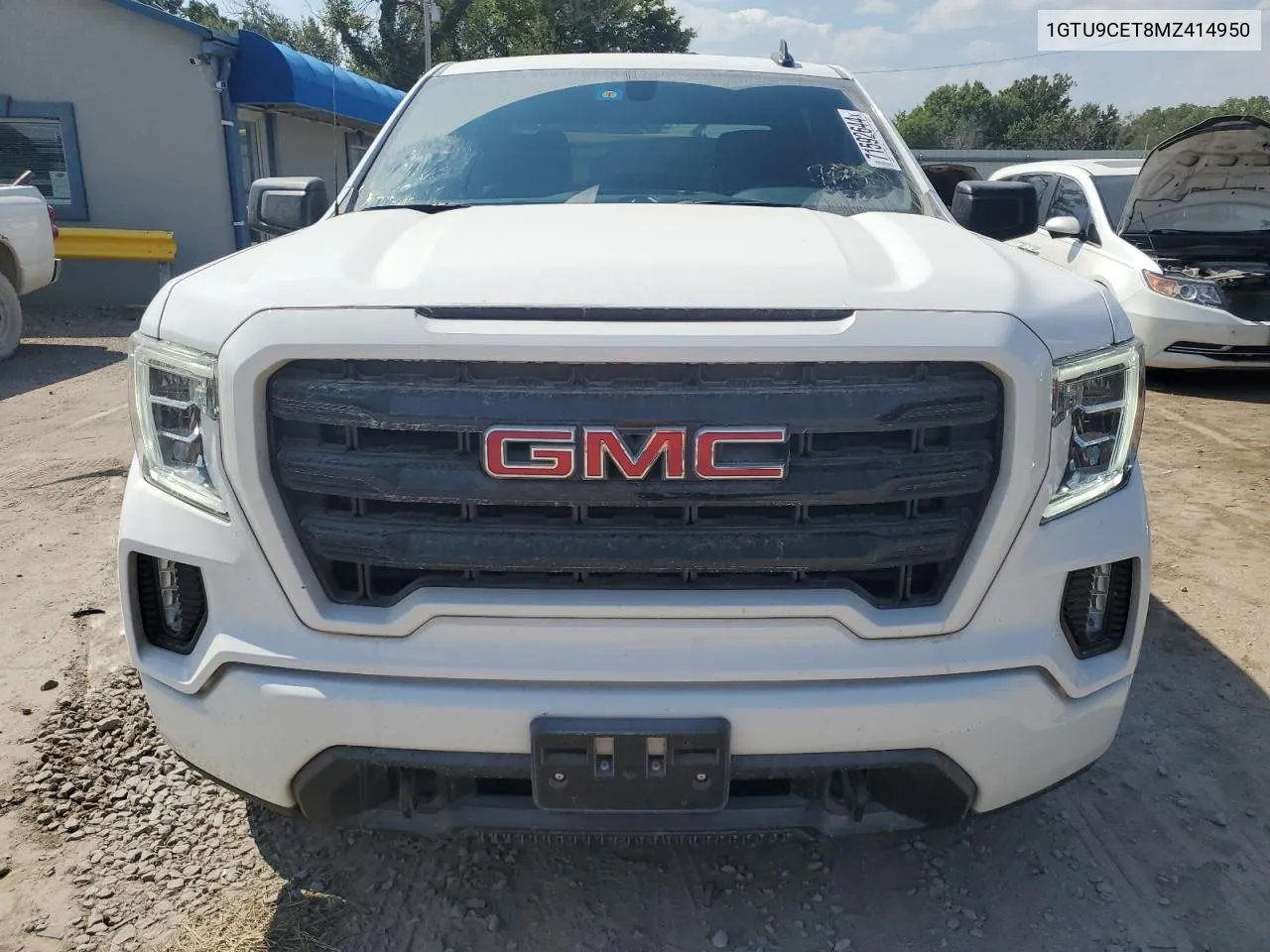 2021 GMC Sierra K1500 Elevation VIN: 1GTU9CET8MZ414950 Lot: 71592644