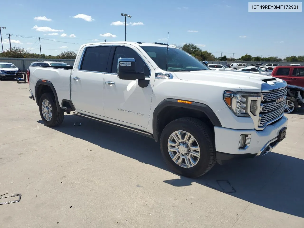 2021 GMC Sierra K2500 Denali VIN: 1GT49REY0MF172901 Lot: 71610114