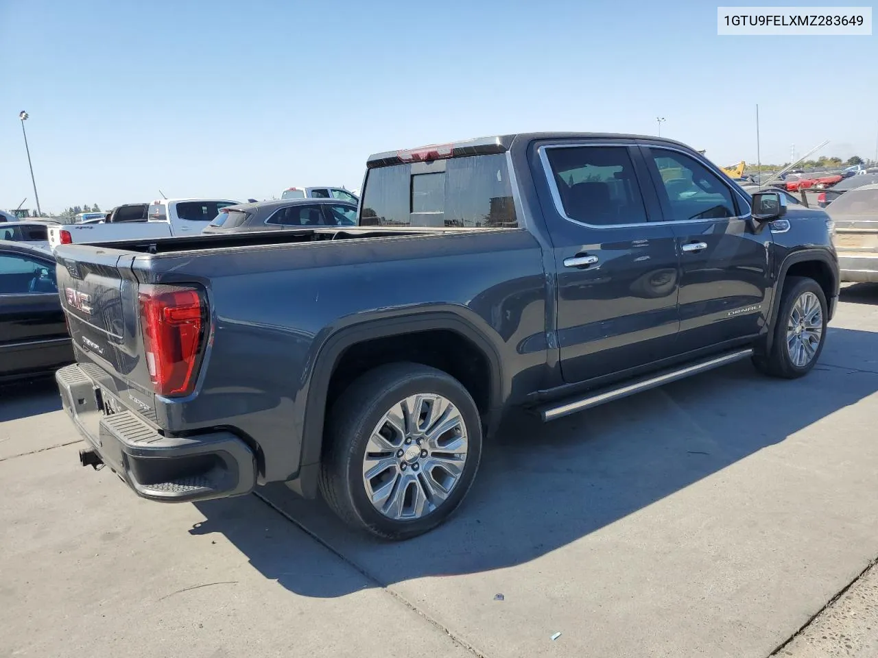 1GTU9FELXMZ283649 2021 GMC Sierra K1500 Denali