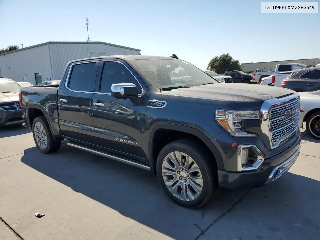 2021 GMC Sierra K1500 Denali VIN: 1GTU9FELXMZ283649 Lot: 71611574